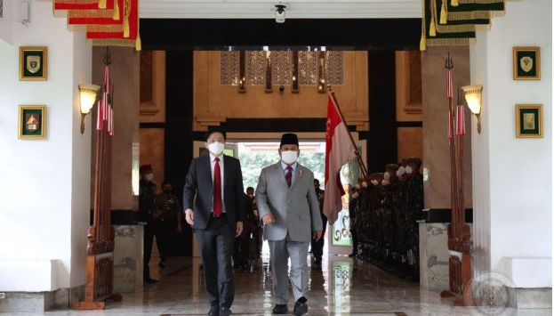 Menhan Prabowo Optimistis Kerja Sama Pertahanan dengan Singapura Meningkat